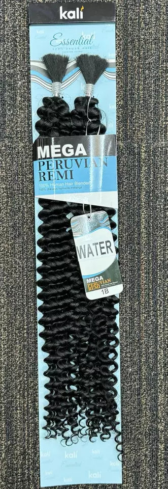 Kali 100% Human Hair Blended Water Wave Bulk