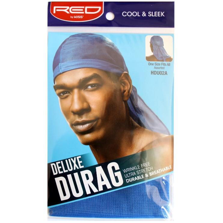 Red By Kiss Deluxe Durag Assorted # HDU02A | BeautyFlex UK