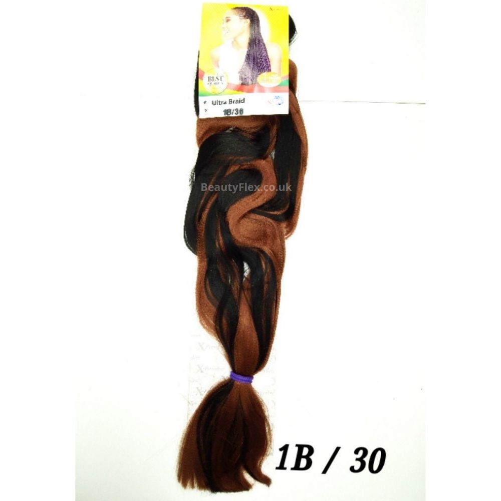 Xpression Ultra Braid Twist Plaits Braiding Bulk Hair Extensions