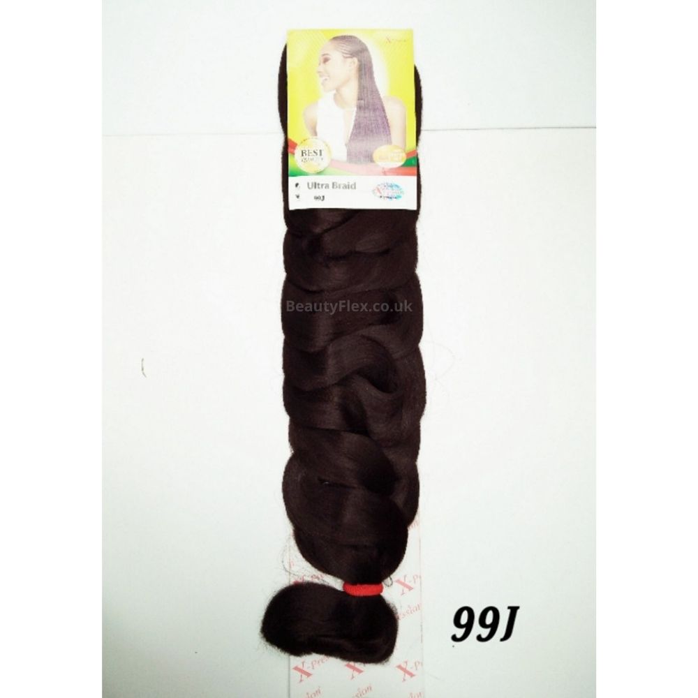 Xpression Ultra Braid Twist Plaits Braiding Bulk Hair Extensions