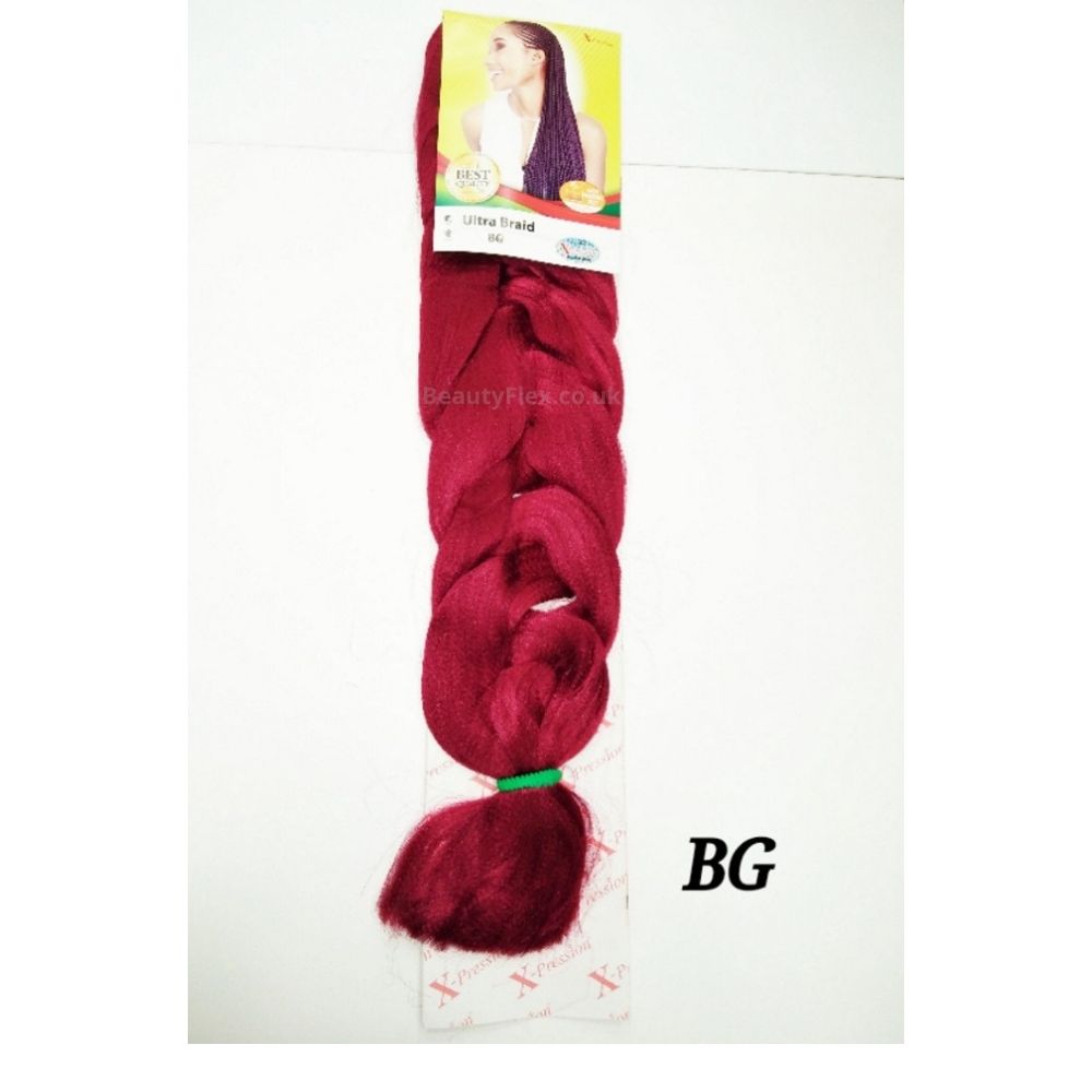 Xpression Ultra Braid Twist Plaits Braiding Bulk Hair Extensions