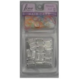 Fine Lines Dreadlock Cuffs Silver Large 6506-1 | BeautyFlex UK