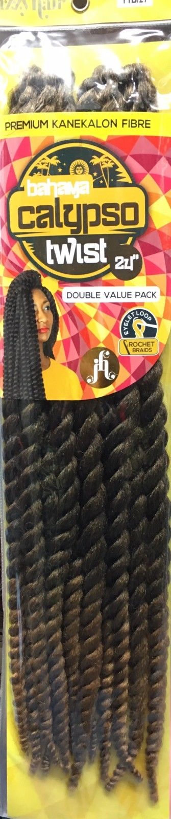 Jazzy Hair Twist Calypso Havana Twist Crochet Braid 24''