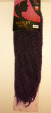 Jinnys Beauty Marley Braid Afro Twist Soft and Easy Crochet Braids - T1B/Burgundy | BeautyFlex UK
