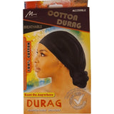 Murry Collection 100% Cotton Durag # M2259BLK | BeautyFlex UK