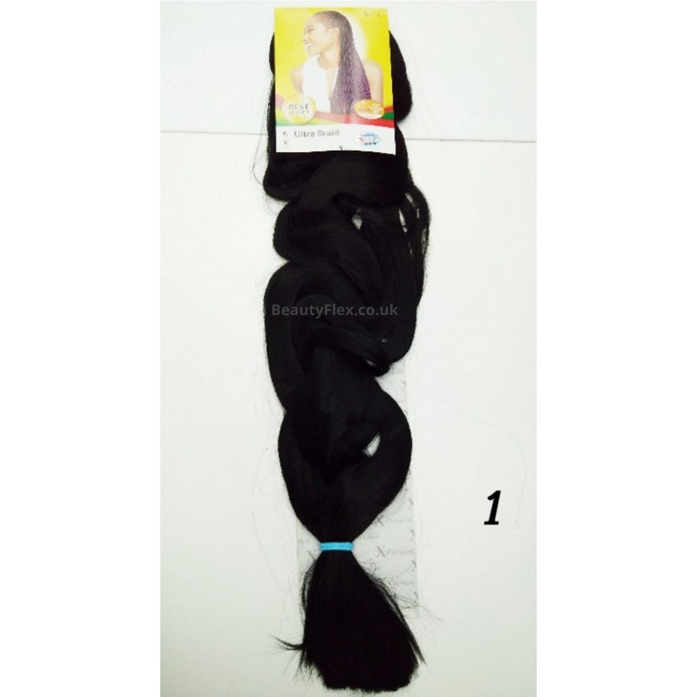 Xpression Ultra Braid Twist Plaits Braiding Bulk Hair Extensions - Beauty Flex UK
