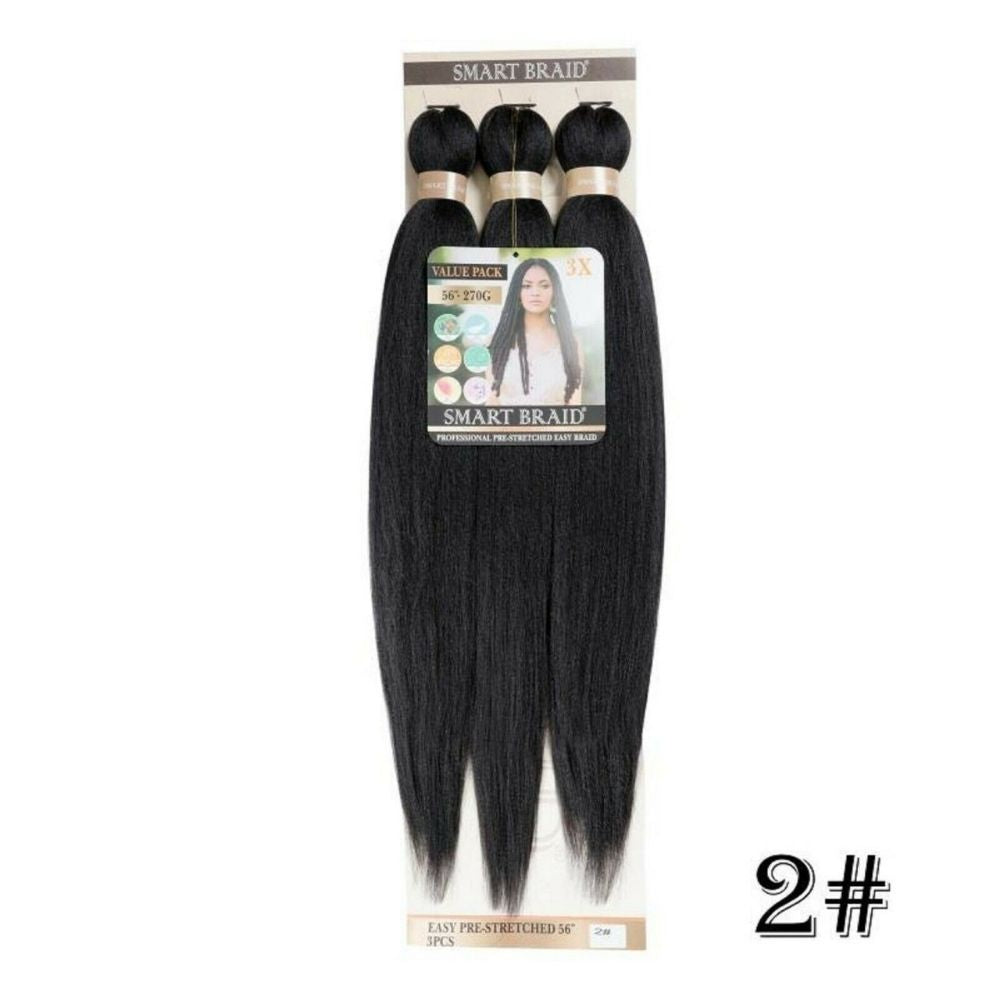 Smart Braid 3 Pack Pre-Stretched 28" 10 Colours Available - Beauty Flex UK