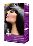 FYNE Permanent Cream Hair Colour - 2/00 Dark Brown | BeautyFlex UK