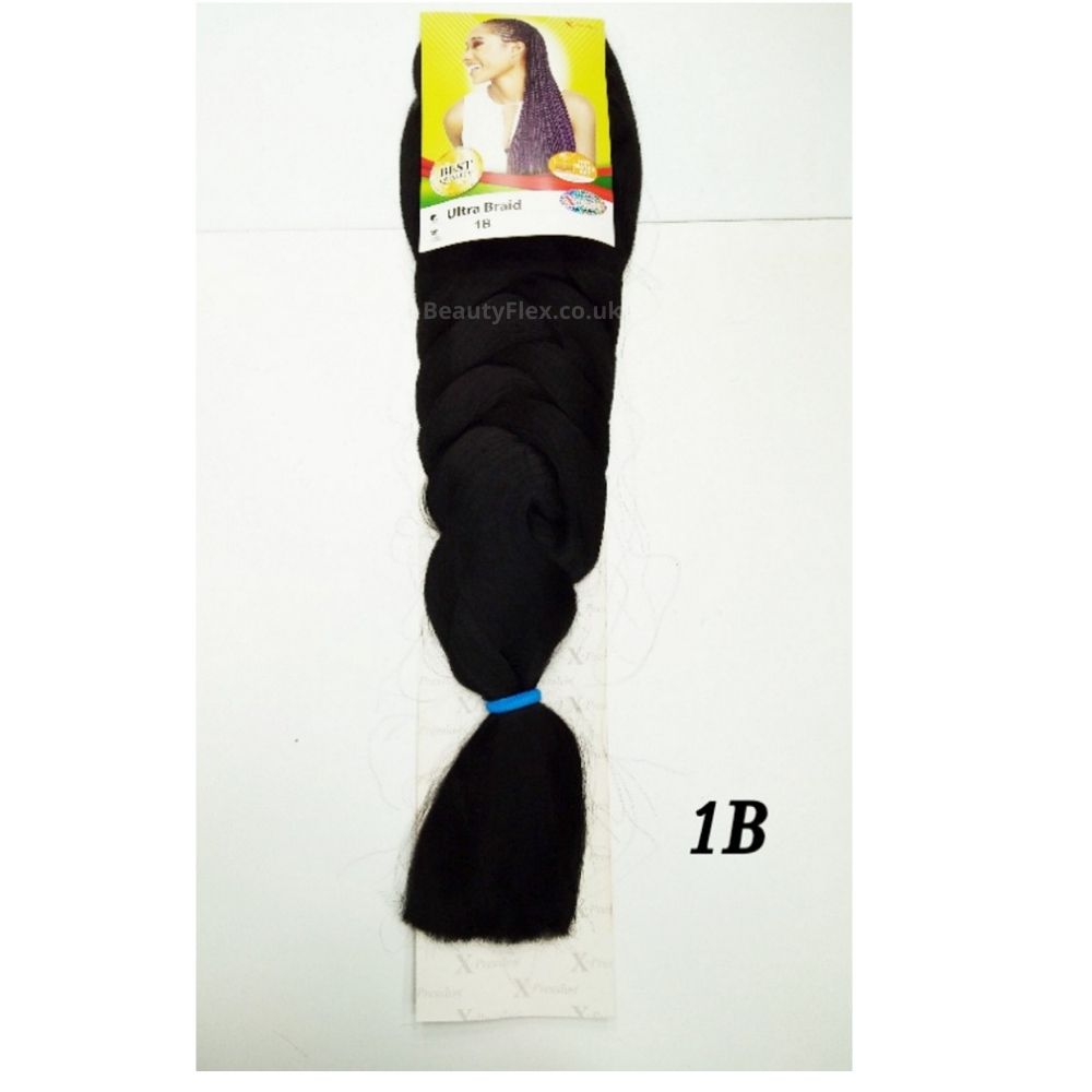 Xpression Ultra Braid Twist Plaits Braiding Bulk Hair Extensions