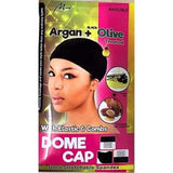 Murry Collection Argan + Black Olive Ultra Stretchable Dome Cap # M4003BLK | BeautyFlex UK