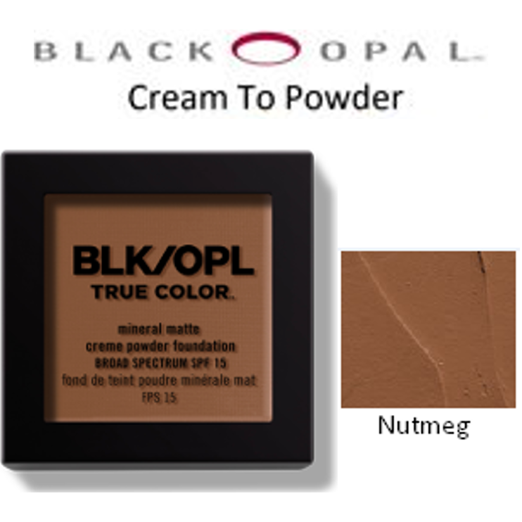 Black Opal Mineral Matte Cream Powder Foundation - Nutmeg | BeautyFlex UK