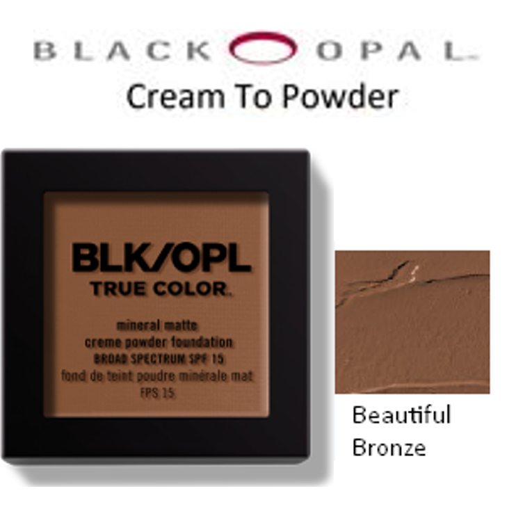 Black Opal Mineral Matte Cream Powder Foundation - Beautiful Bronze | BeautyFlex UK