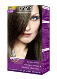 FYNE Permanent Cream Hair Colour - 4/00 Light brown | BeautyFlex UK