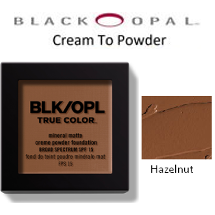 Black Opal Mineral Matte Cream Powder Foundation - Hazelnut | BeautyFlex UK