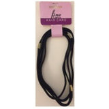 Fine Lines 4 pk Headband and Ponytail Black 6006M | BeautyFlex UK