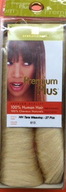 Premium Plus 100% Human Hair TARA Weave 27 PCS (All Colors)