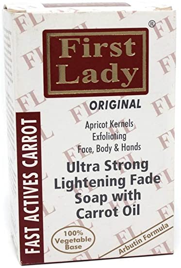 First Lady Carrot Ultra Strong Skin Lightening Fade Soap 200g | BeautyFlex UK