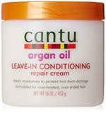 Cantu Argan Oil Leave-In Conditioning Repair Cream 453g - BeautyFlex UK