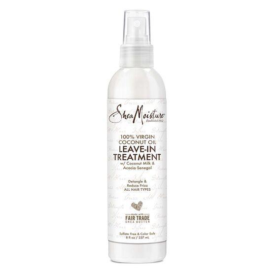 Shea Moisture 100 Virgin coconut oil Leave-In-Treatment 237ml | BeautyFlex UK