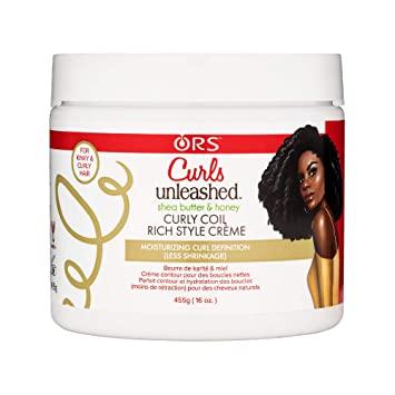 ORS Curls Unleashed Shea Butter And Honey Curly Coil Rich Style Creme 16oz | BeautyFlex UK