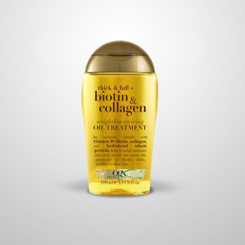Ogx Organix Biotin and Collagen Oil Treatment 100ml | BeautyFlex UK