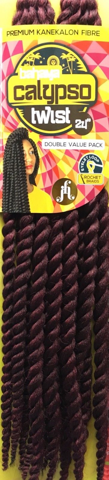 Jazzy Hair Twist Calypso Havana Twist Crochet Braid 24''
