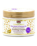 African Pride Moisture Miracle Shea Butter & Flaxseed Oil Curling Cream 12 oz