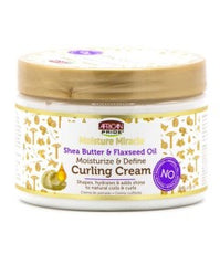 African Pride Moisture Miracle Shea Butter & Flaxseed Oil Curling Cream 12 oz