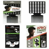Afro Twist Comb Twist and Lock Your Hair Multi Colors #36002 | BeautyFlex UK