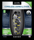 Andis Cordless Uspro Li Fade Adjustable Blade Clipper Box | BeautyFlex UK