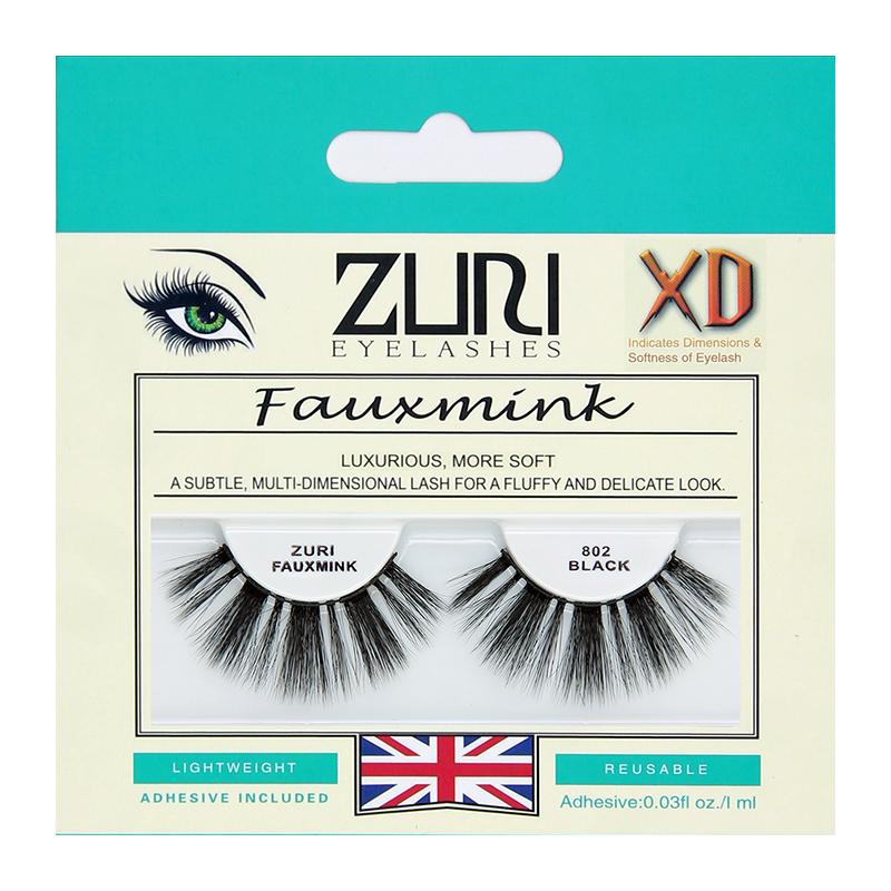 Zuri Eyelashes Faux-Mink Lashes - Beauty Flex UK