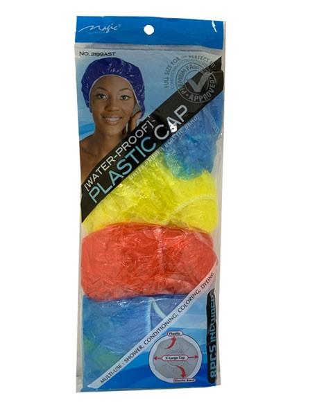 Magic Collection Shower Cap 8 Pieces Disposable Caps Multi Colour 
