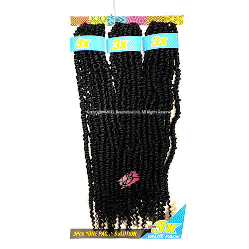 Cherish Bulk l Passion Twist l Locs l Pre Looped l Crochet Hair l 3x Value Pack l 18" Lengths
