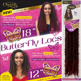 Cherish Butterfly Locs Crochet Hair Braid 12 18 inch