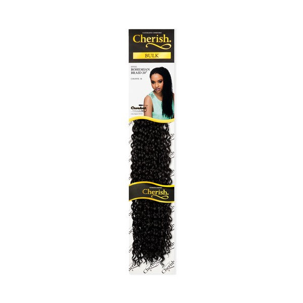 Cherish Bohemian bulk braid 20 Inch braiding crochet hair extensions 1