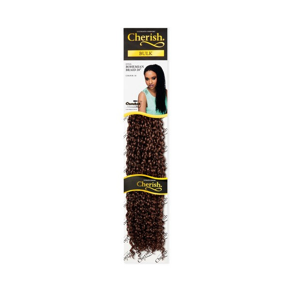 Cherish Bohemian bulk braid 20 Inch braiding crochet hair extensions 30