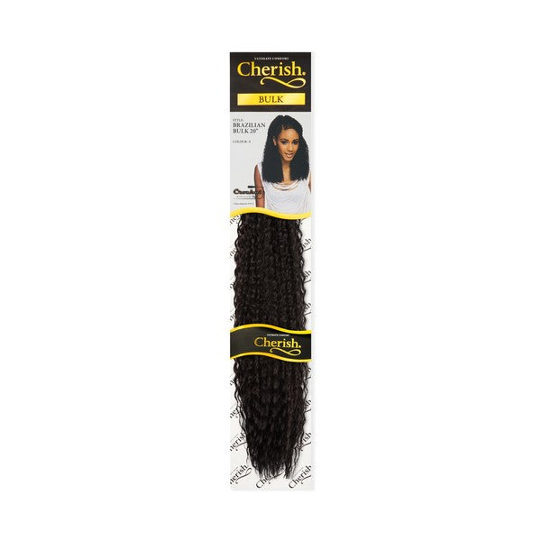 Cherish Brazilian Bulk 20" Crochet Braiding Hair All Colours