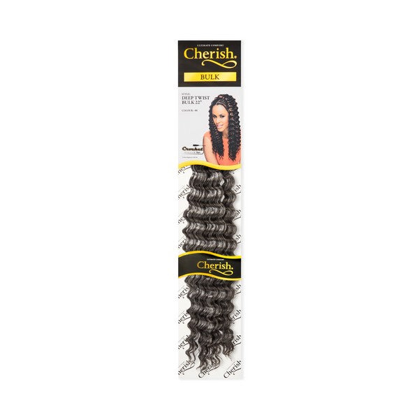 Cherish Deep Twist Bulk 22 inch Crochet Braiding Hair 44 | BeautyFlex UK