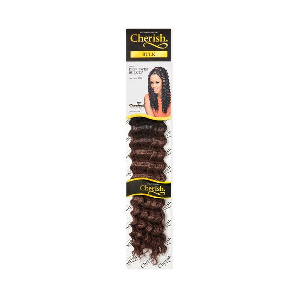 Cherish Deep Twist Bulk 22 inch Crochet Braiding Hair T33 | BeautyFlex UK