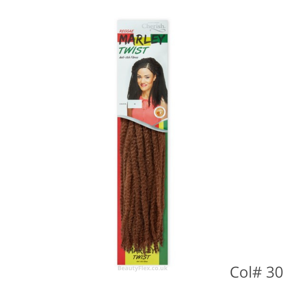 Cherish Marley Twist Braid Anti-Itch Fibre All Colors - 30 Copper
