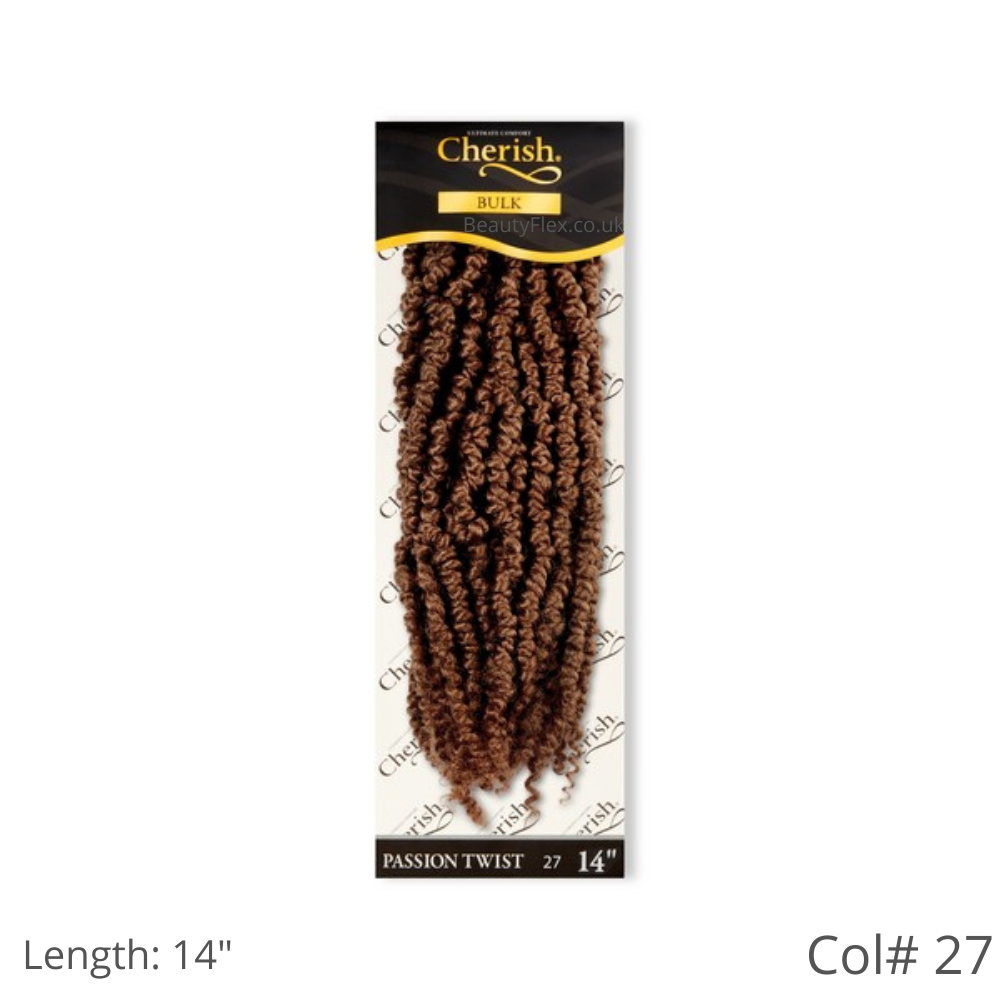 Cherish Passion Twist Crochet Hair Braid 14 inch-18 inch 27 | BeautyFlex UK