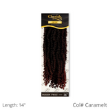 Cherish Passion Twist Crochet Hair Braid 14 inch-18 inch Caramelt | BeautyFlex UK