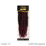 Cherish Passion Twist Crochet Hair Braid 14 inch-18 inch Cherrywine | BeautyFlex UK