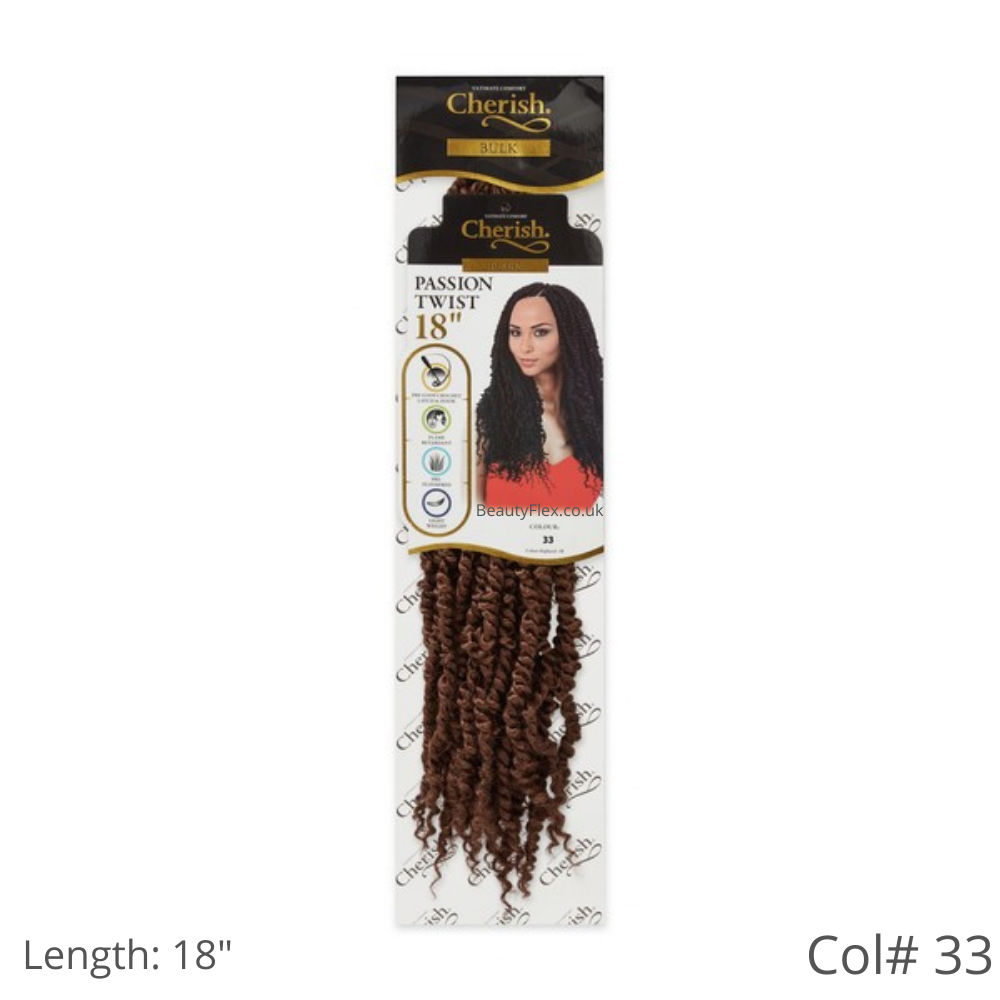 Cherish Passion Twist Crochet Hair Braid 14 inch-18 inch