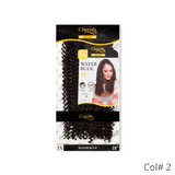 Cherish Water Wave Bulk 3X 18" Crochet Braiding Hair Colour 1B