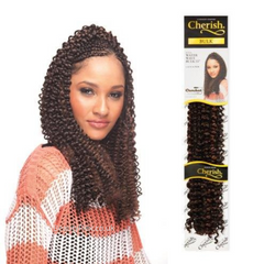 Cherish Water Wave Bulk 22 inch Crochet Braiding Hair | BeautyFlex UK