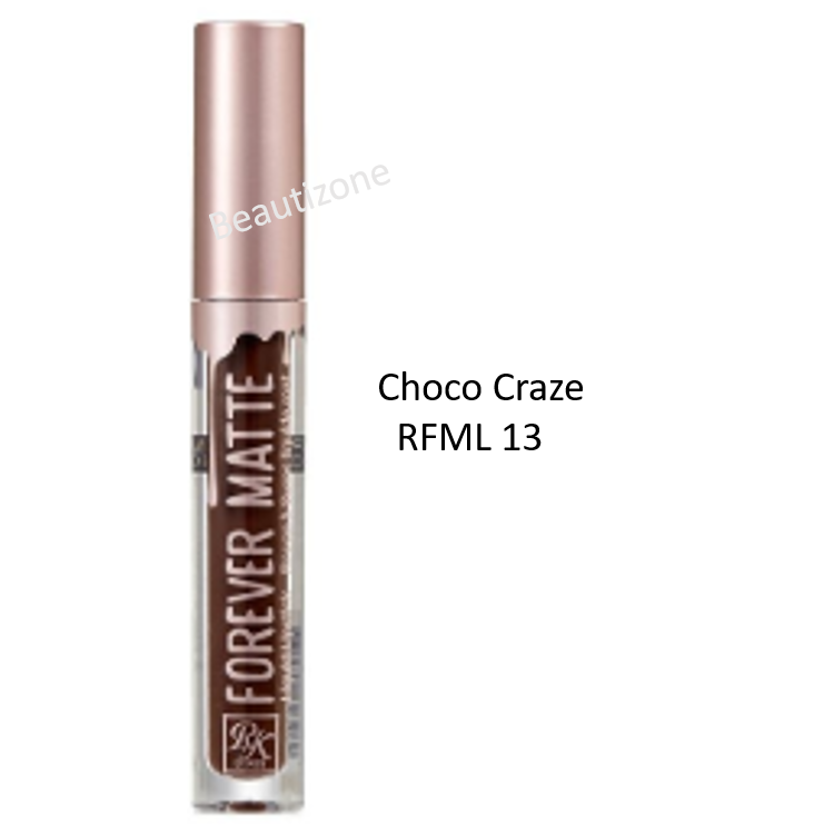 Red By Kiss Forever Matte lipstick - #13 Choco Craze | BeautyFlex UK