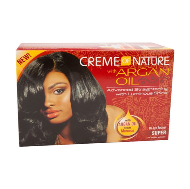 Creme of Nature Argan Oil Relaxer Kit 1 Application Super | BeautyFlex UK