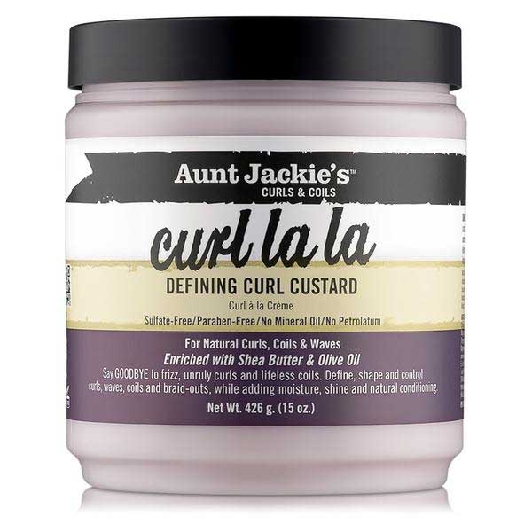 Aunt Jackie’s Curl La La Defining Curl Custard  - best beauty shop UK.