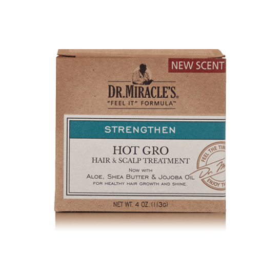 Dr Miracle's Hot Gro Hair & Scalp Treatment New Scent 113g | BeautyFlex UK